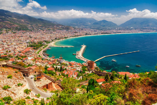 Antalya coastline panorama